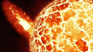 Одна из сильнейших вспышек на Солнце за последние три года удалось зафиксировать явление 2