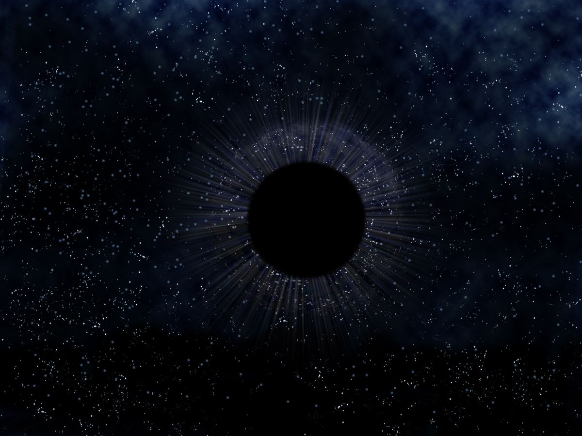 Темная материя черная дыра